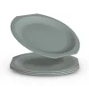Online ProHome Kunststoff Teller BPA Frei Ø23 cm Grün 4er Pack