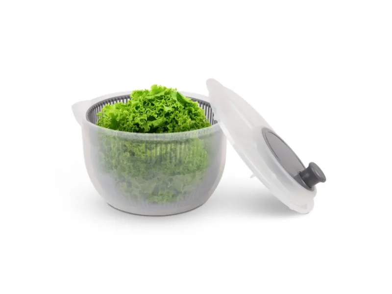 Hot Salatschleuder 2,7 Liter Ø20 cm Grau Pfannen