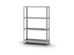New Edelstahlregal Schraubsystem HxBxT 150 x 100 x 30 cm 4 Ebenen Fachlast 200 kg Edelstahl Fachbodenregal Küchenregale