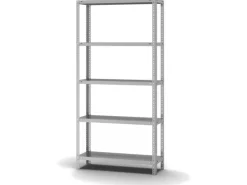 Online Edelstahlregal Schraubsystem HxBxT 200 x 100 x 30 cm 5 Ebenen Fachlast 200 kg Edelstahl Fachbodenregal Küchenregale