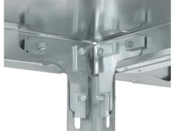 Online Edelstahlregal Schraubsystem HxBxT 200 x 100 x 30 cm 5 Ebenen Fachlast 200 kg Edelstahl Fachbodenregal Küchenregale