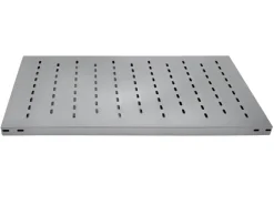 Clearance PROREGAL Edelstahlregal Stecksystem T-Profil HxBxT 200 x 100 x 80 cm 5 Ebenen Geschlitzter Fachboden Fachlast 150 kg Edelstahl Fachbodenregal