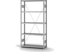 Sale Edelstahlregal Stecksystem T-Profil HxBxT 200 x 100 x 30 cm 5 Ebenen Fachlast 200 kg Edelstahl Fachbodenregal Küchenregale|Kühlschränke