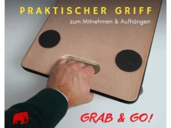 Online PROREGAL MegaDeal 4x Transportroller 4 Rollen HxBxT 11,5x30x60 cm Traglast 200kg Sperrholzplatte