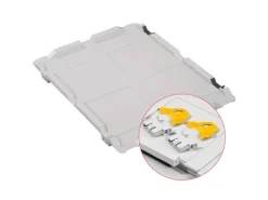 Hot Spar Set 5x Eurobox Nextgen Color Mit Scharnierdeckel & Schiebeschnappverschlüsse HxBxT 32 x 40 x 60 cm Griffe Gelb Verstärkter Boden Gefrierschränke