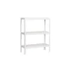 Online Wohnregal Living Koala Metal mit 3 Fachböden HxBxT 90 x 80 x 30 cm Fachlast 150 kg Weiß/Weiß Küchenregale
