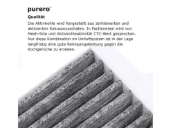 Outlet PURERO Premium Aktivkohlefilter Ersatzfilter für Bora BASIC Dunstabzug - 6 Stück Unterbauhauben|Dunstabzugshauben-Filter