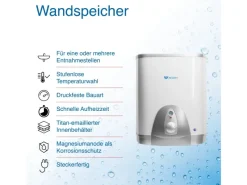 New Hängespeicher REG 80 QB EU 80 Liter Warmwasserspeicher