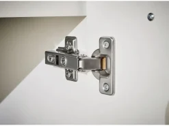 Outlet Inselküche Gabriel 320 cm Grau Hochglanz Inselhauben|Kücheninseln