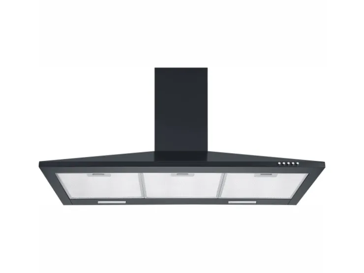 Respekta Wandhauben<Kaminhaube Karena Schwarz 90 cm