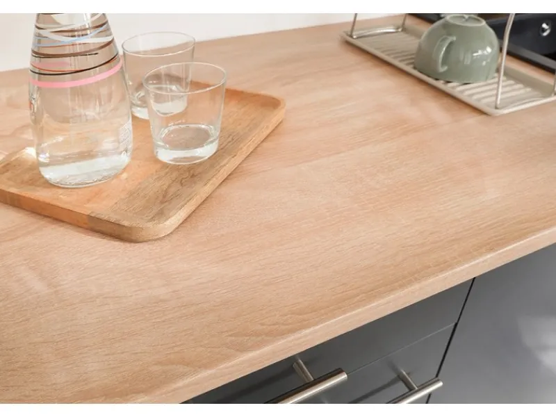 Clearance Küchenmöbel-Set 12 Merle 150 cm Pantryküchen|Miniküchen