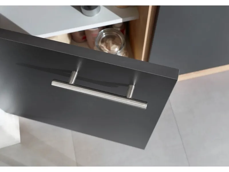 Clearance Küchenmöbel-Set 12 Merle 150 cm Pantryküchen|Miniküchen
