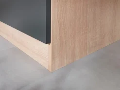 Respekta Pantryküchen|Miniküchen<Küchenmöbel-Set 5 Merle 100 cm Grau