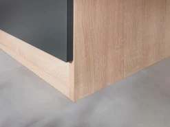 Discount Respekta Küchenmöbel-Set 4 Merle 100 cm Grau