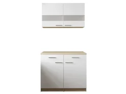 Hot Küchenmöbel-Set 9 Merle 100 cm Pantryküchen|Miniküchen