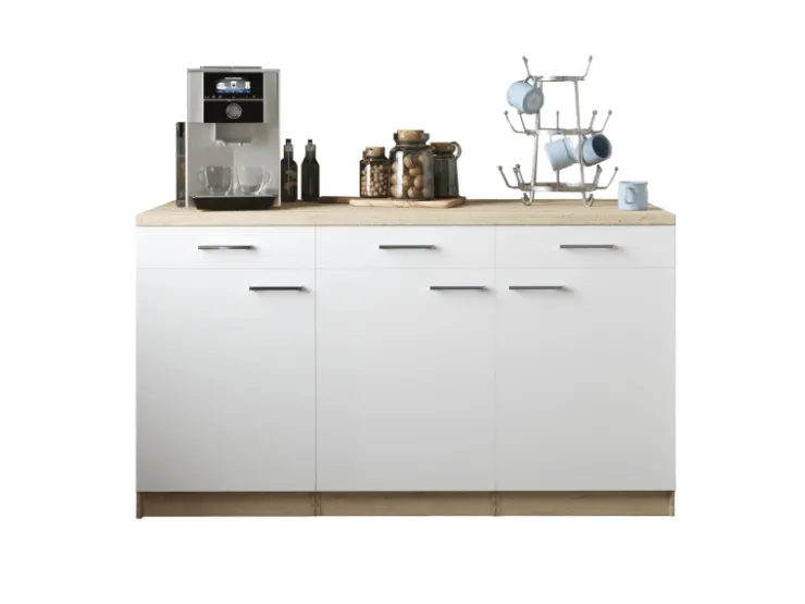 Best Küchenmöbel-Set 6 Merle 100 cm Pantryküchen|Miniküchen
