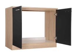Best Küchen-Spülenunterschrank Merle 100 cm Küchenschränke|Einbauküchen