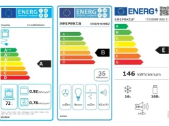 Respekta Premium Kühlschränke|Winkelküchen<Respekta Küchenzeile GLRP320HESW Grifflos 320 cm Weiß Hochglanz-Sonoma Eiche Hochglanz Weiß