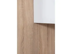 Respekta Premium Kochfelder|Kühlschränke<Respekta Küchenzeile GLRP330HESWM Grifflos 330 cm -Sonoma Eiche Weiß Matt
