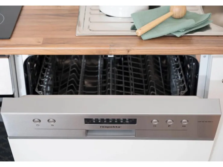 Sale Respekta Küchenzeile KB220WWC 220 cm Weiß