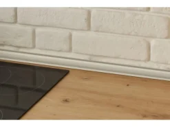Clearance Küchenzeile Marleen 280 cm Artisan-Eiche Weiß Besteckkästen|Herde