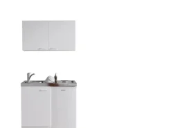 Respekta Pantryküchen|Miniküchen<Miniküche MK100WOS 100 cm Weiß