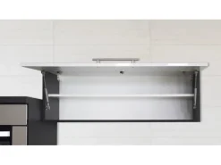 Sale Inselküche 280 cm -Weiß Inselhauben|Kücheninseln