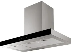 New Respekta Premium Inselküche 310 cm -Eiche Grau Grau Hochglanz