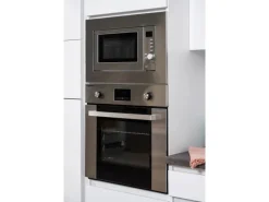 Discount Küchenzeile Grifflos 385 cm Weiß Matt-Weiß Winkelküchen