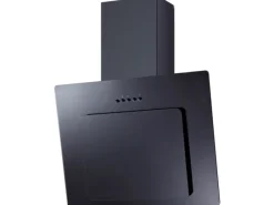 Sale Winkelküche 370 cm Schwarz Seidenglanz-Eiche York Nachbildung Winkelküchen|Einbauküchen