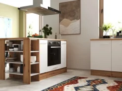 Discount Respekta Winkelküche Hilde 310 x 172 cm Weiß
