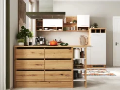 Discount Respekta Winkelküche Hilde 310 x 172 cm Weiß