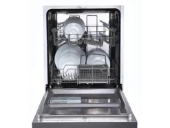 Sale Respekta Winkelküche KBL280WWCG 280 x 172 cm Weiß-Butcher Nussbaum