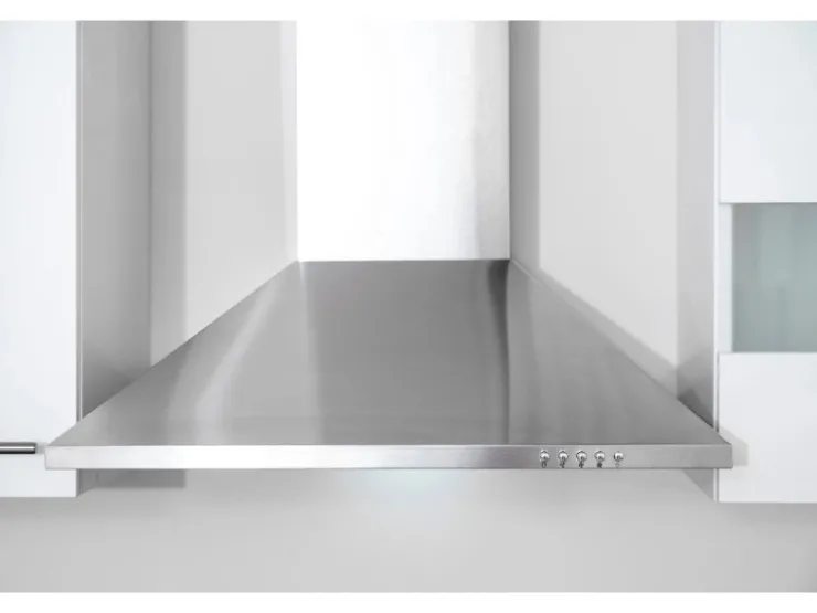 Sale Respekta Winkelküche KBL280WWCG 280 x 172 cm Weiß-Butcher Nussbaum