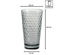 Best Favo Longdrinkgläser 400 ml 6er Set Geschirr