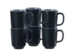 Discount Ritzenhoff & Breker Jasper Kaffeebecher 285 ml 6er Set Schwarz