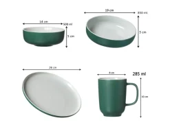 Outlet Ritzenhoff & Breker Jasper Kombiservice 16-teilig Grün