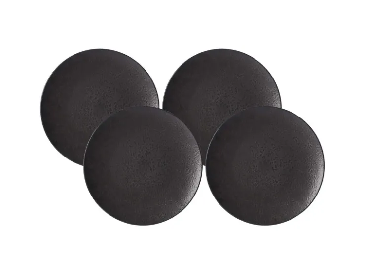Ritzenhoff & Breker Geschirr<Kitwe Speiseteller 28 cm 4er Set Schwarz