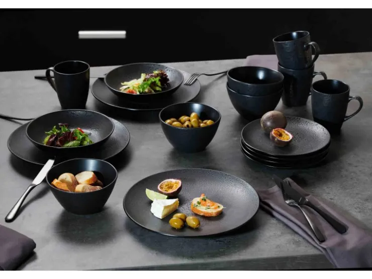 Ritzenhoff & Breker Geschirr<Kitwe Speiseteller 28 cm 4er Set Schwarz