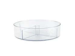 Outlet Drehteller Küchenorganizer Loft 7 cm Hoch Transparent Küchen-Ordnungssysteme|Kühlschränke