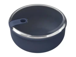 Rotho Vorratsdosen|Vorratsbehälter<Frischhaltedose Ela Rund 1,8 l Dunkel-Blau
