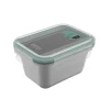 Sale Rotho Frischhaltedose Nala Edelstahl 0,7 l Mistletoe Green