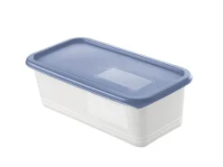 Outlet Rotho Gefrierdosen-Set Domino 1,2 l Horizontblau 3-teilig