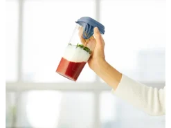 Rotho Küchenhelfer<Küchenhelfer Loft 1 l Transparent Horizontblau