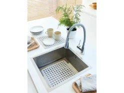 Online Küchen-Spülbeckenmatte Basic 27 cm x 31 cm Cool Grey Abtropfgestelle