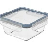 Clearance Kühlschrankdose Clic & Lock Glas 0,75 l Horizontblau Vorratsdosen|Vorratsbehälter