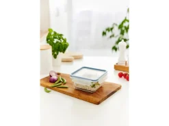 Clearance Kühlschrankdose Clic & Lock Glas 0,75 l Horizontblau Vorratsdosen|Vorratsbehälter