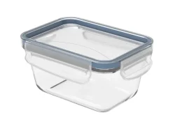 Sale Rotho Kühlschrankdose Clic & Lock Glas 0,5 l Horizontblau