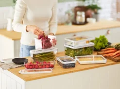 Clearance Rotho Kühlschrankorganizer Cauma 1,15 l Weiß