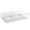 Outlet Rotho Kühlschrankorganizer-Set Loft 3 Transparent 3-teilig